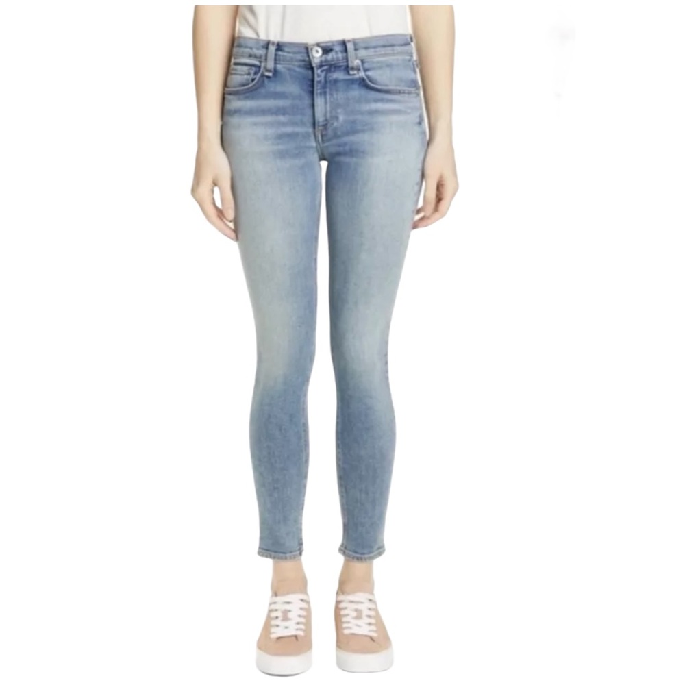 Rag & Bone Nina high rise ankle skinny jeans